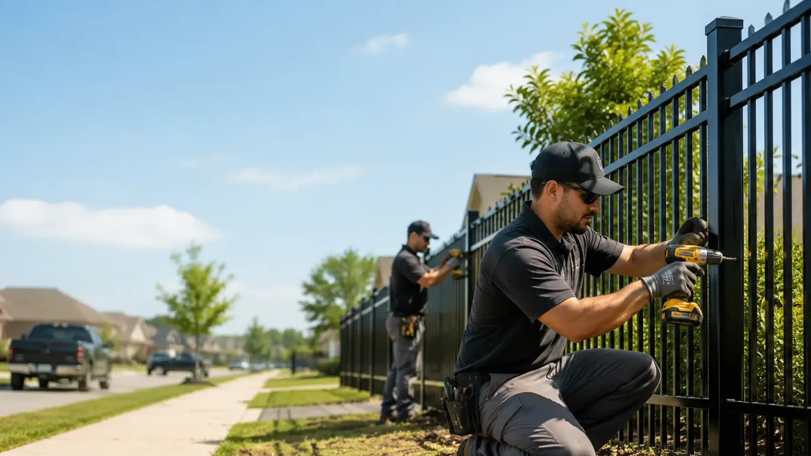 Metal Fence Installation in Thornton, IL